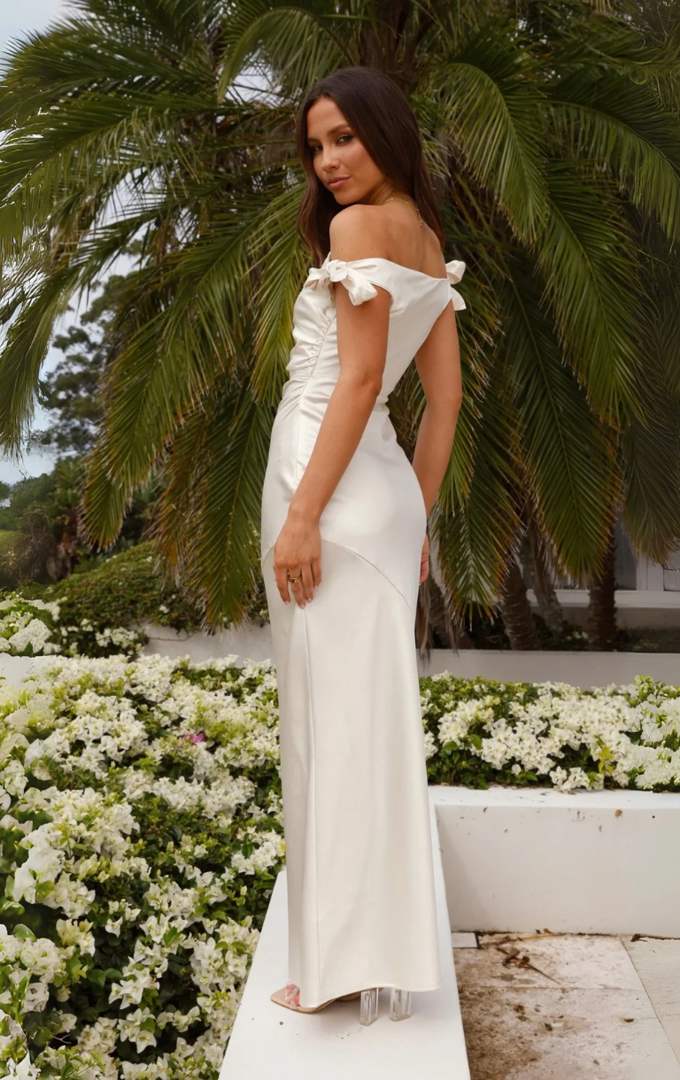 Frida Maxi Dress - Ivory