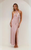 Amalia Maxi Dress - Dusty Pink