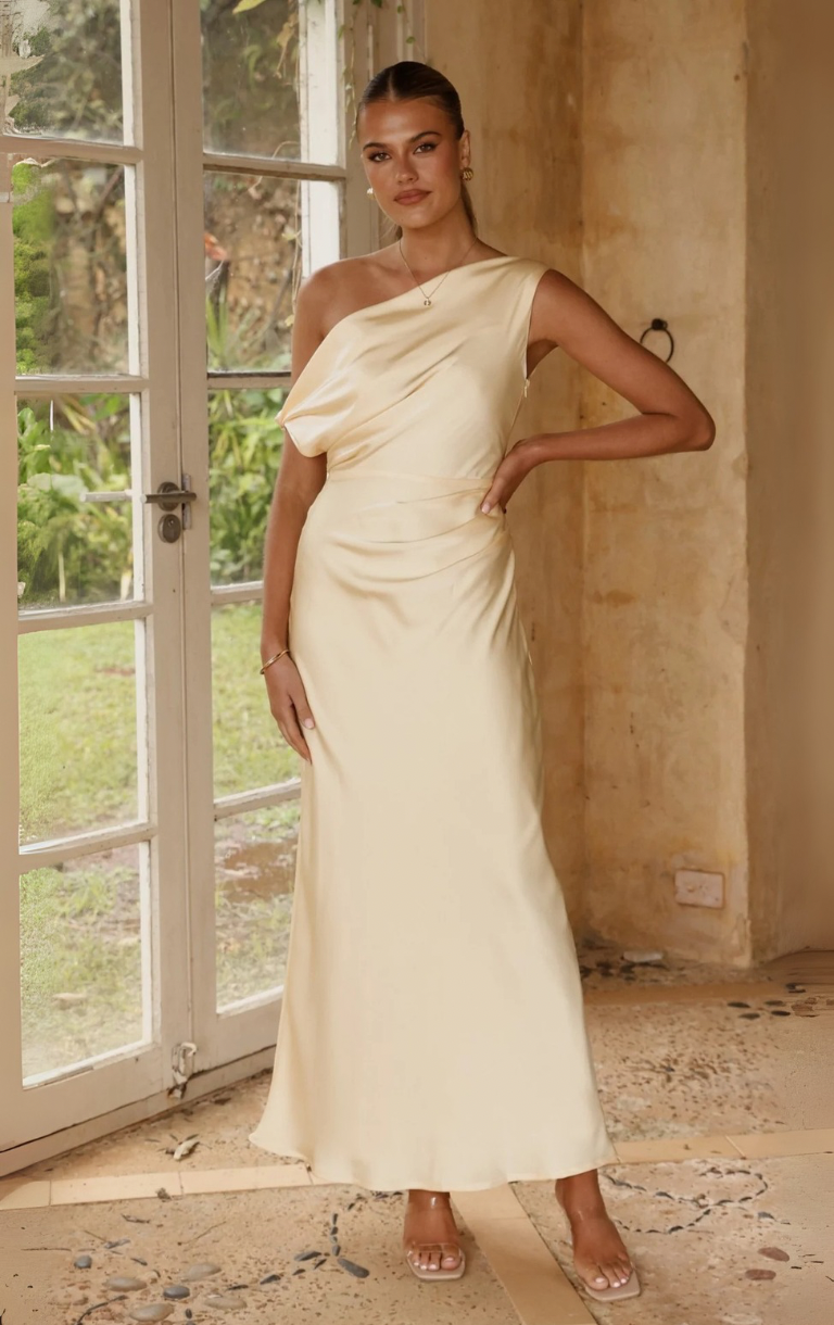 Gigi Maxi Dress - Yellow