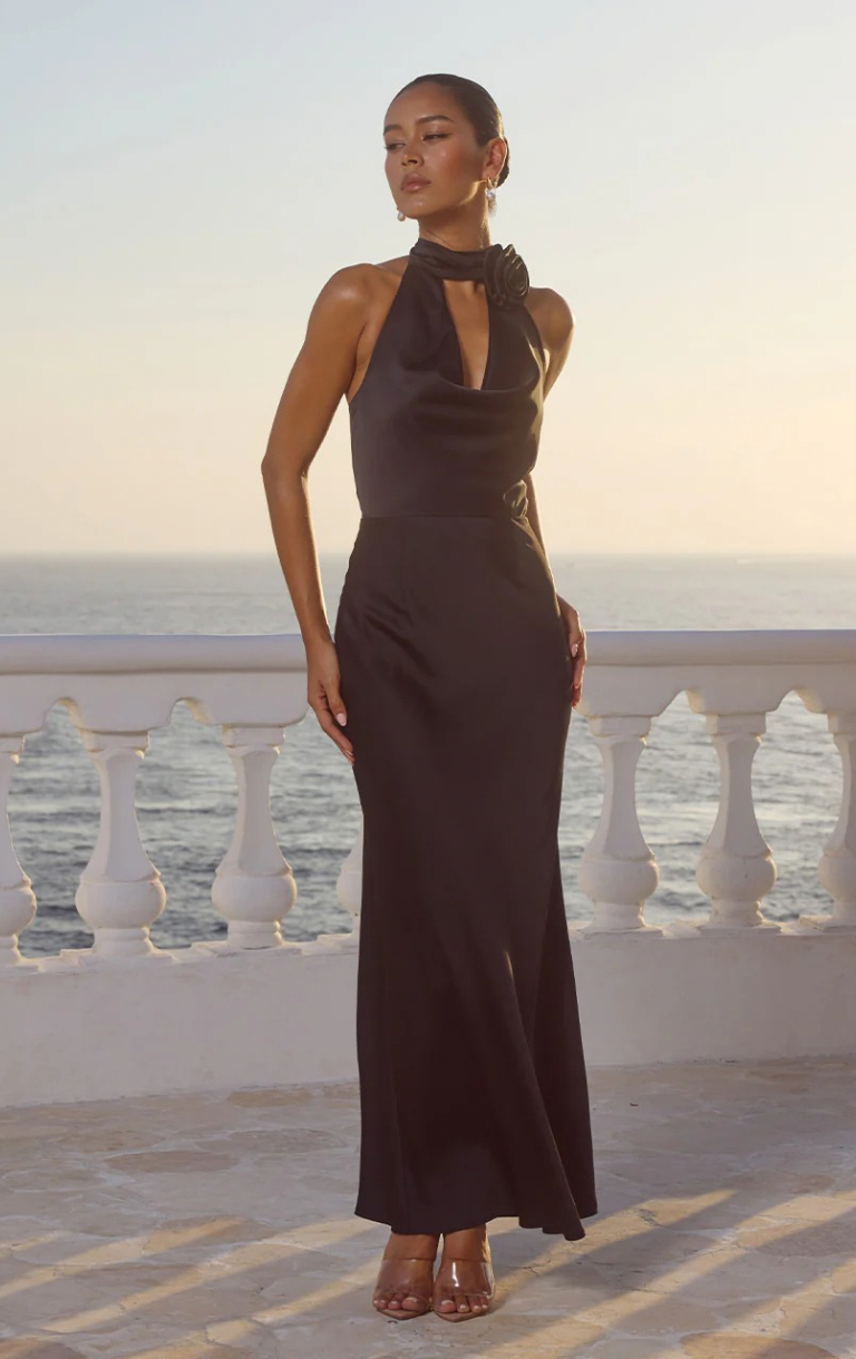 Estelle Maxi Dress - Black