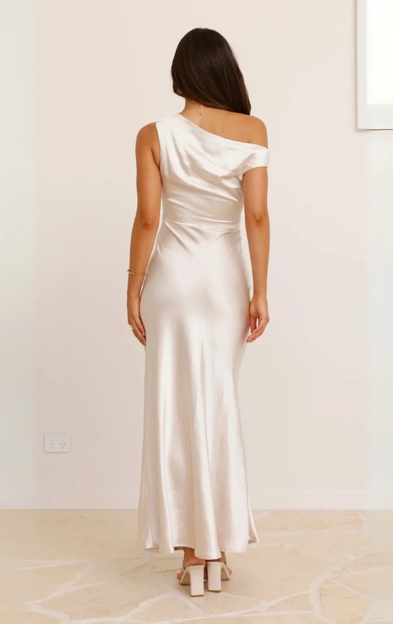 Auria Maxi Dress - Champagne