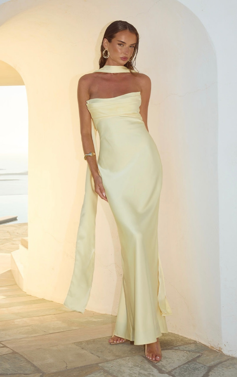 Madeleine Maxi Dress - Buttermilk