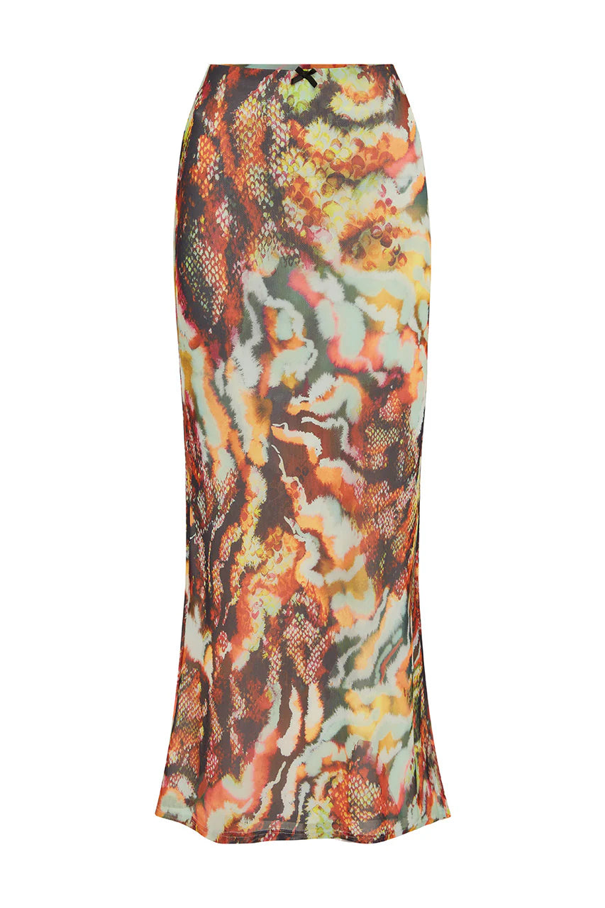 Cici Maxi Skirt - Sonara Print