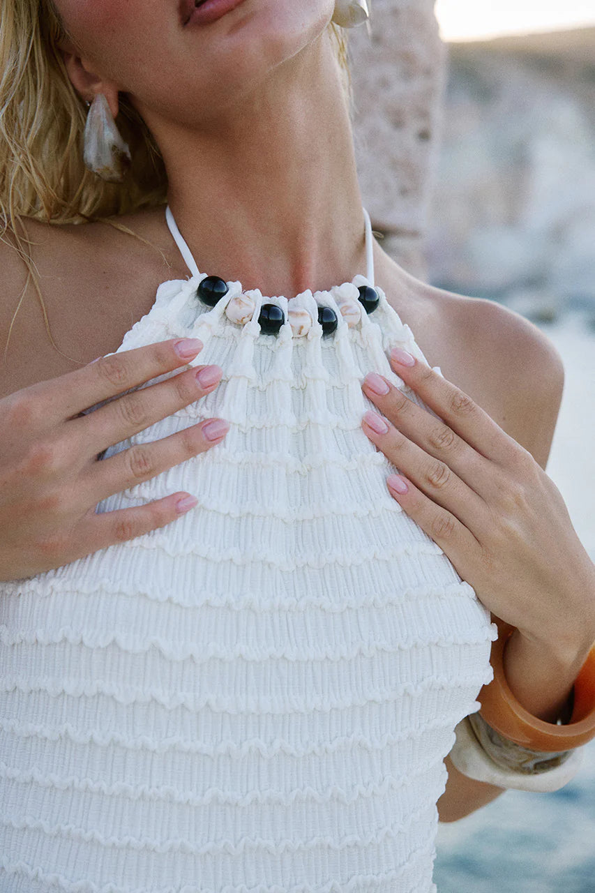 Adalee Maxi Dress - White