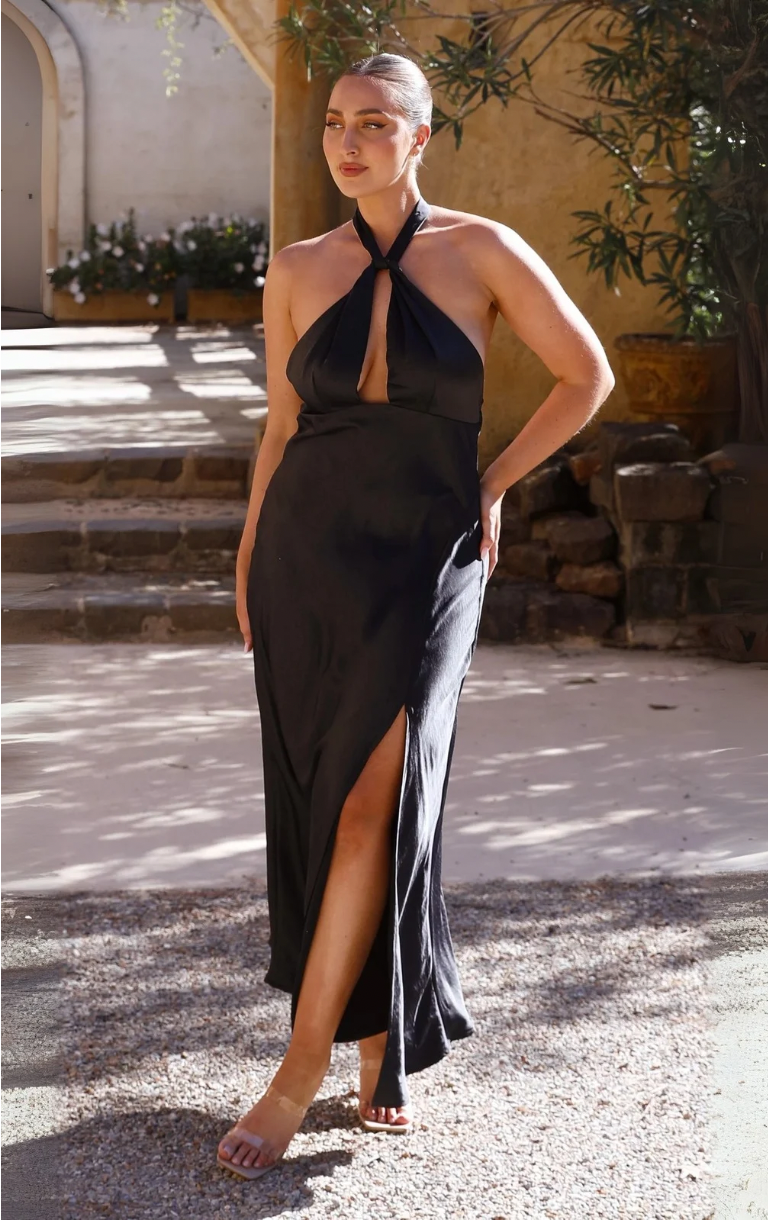 Amalia Maxi Dress - Black
