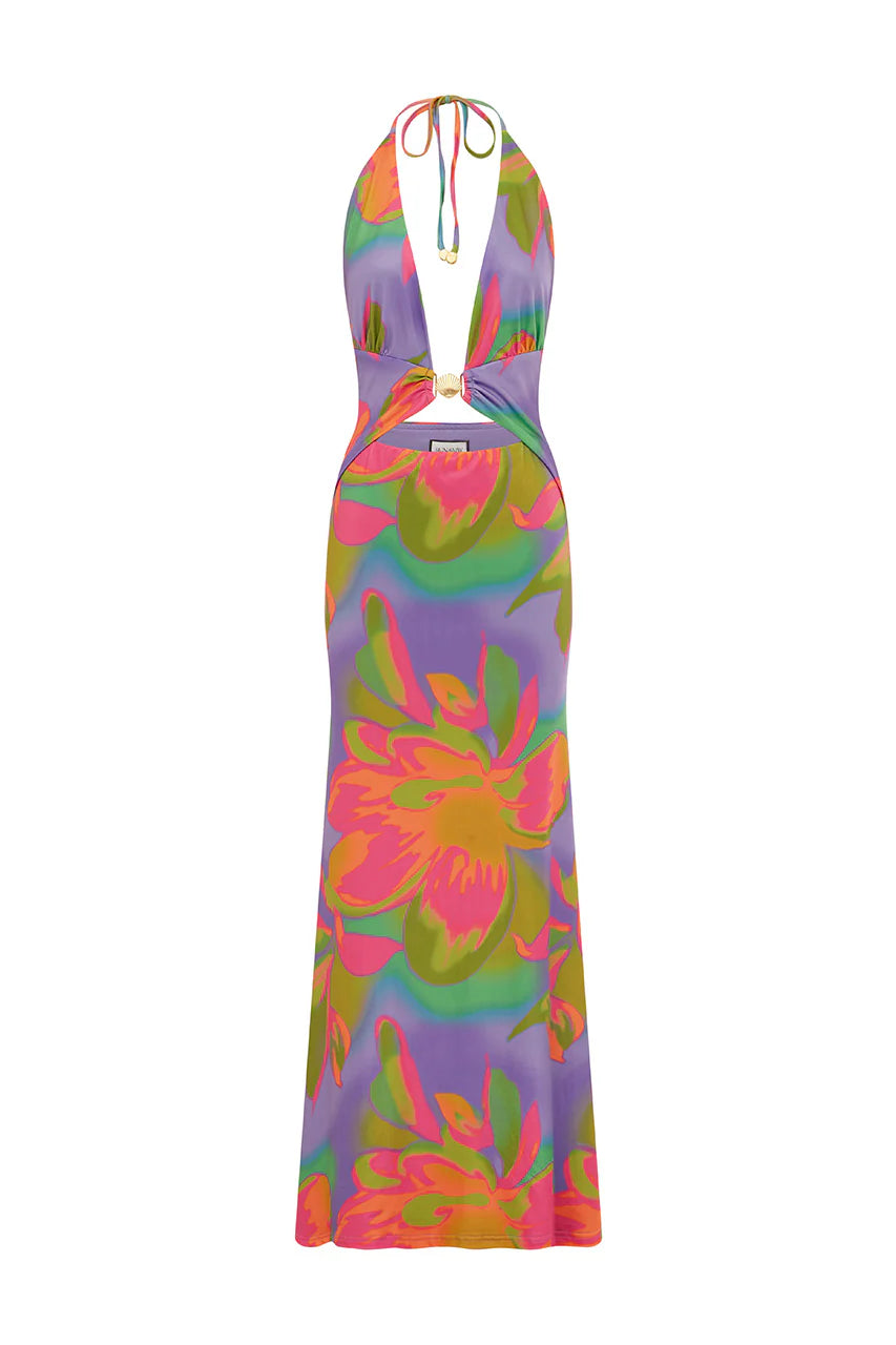 Halston Maxi Dress - Diaz Iris