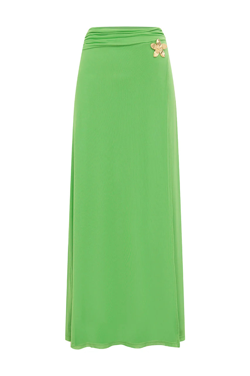 Farley Maxi Skirt - Apple
