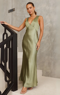 Sofia Maxi Dress - Olive