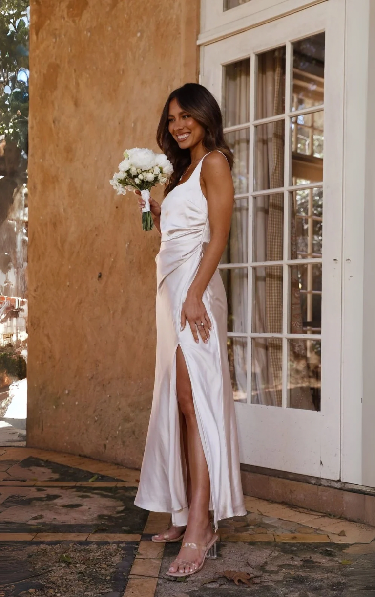 Alaria Maxi Dress - Champagne