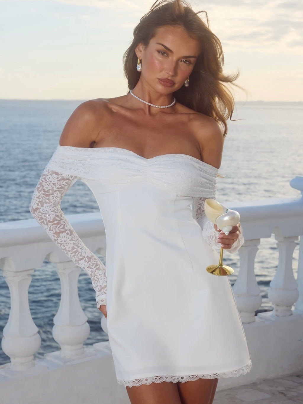 Leona Lace Mini Dress