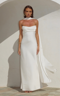 Madeleine Maxi Dress - Pearl