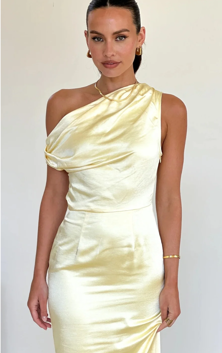 Harlowe Maxi Dress - Yellow