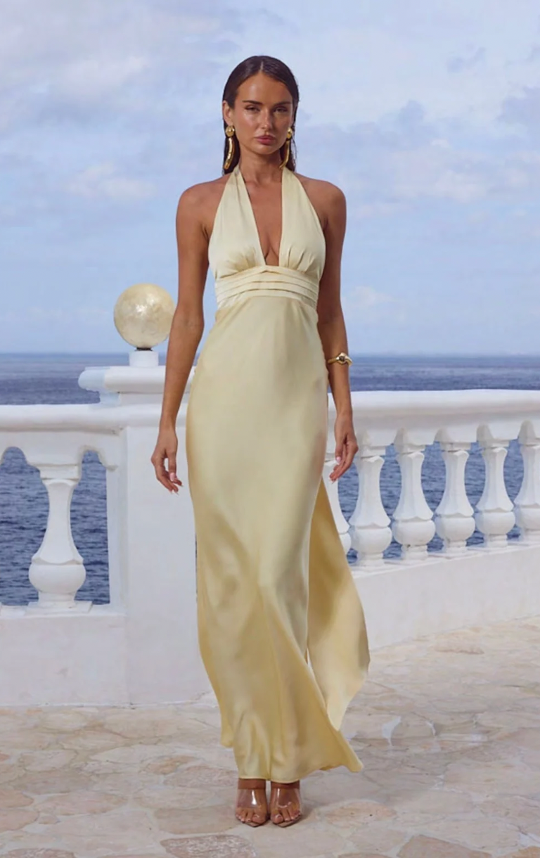 Sylvie Maxi Dress - Buttermilk