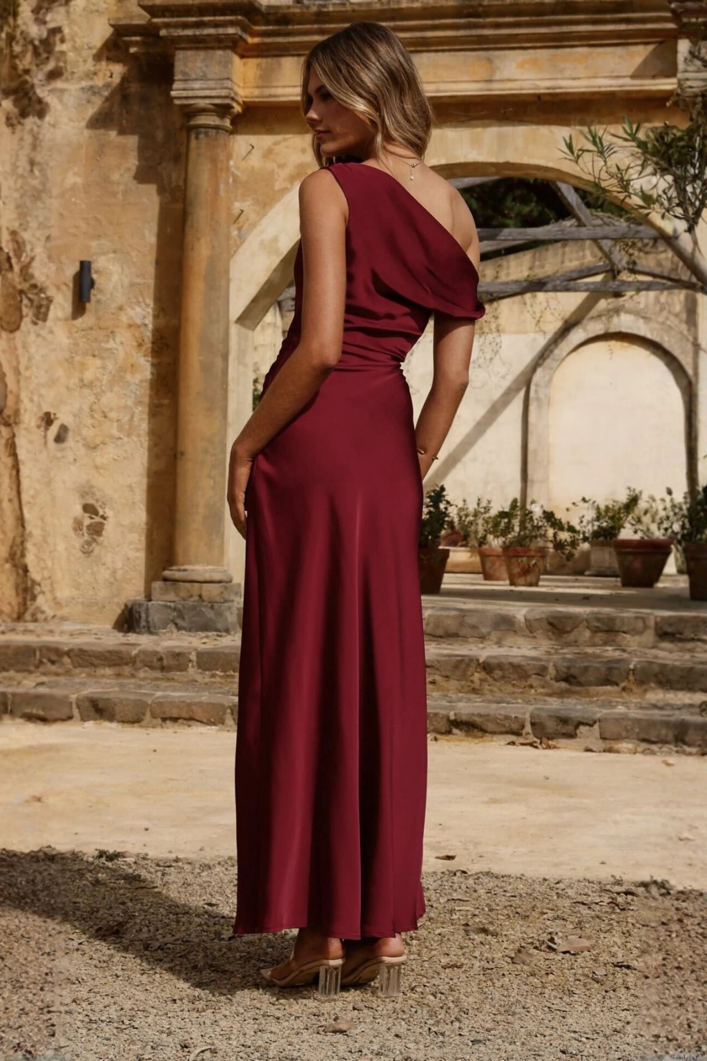 Gigi Maxi Dress - Wine