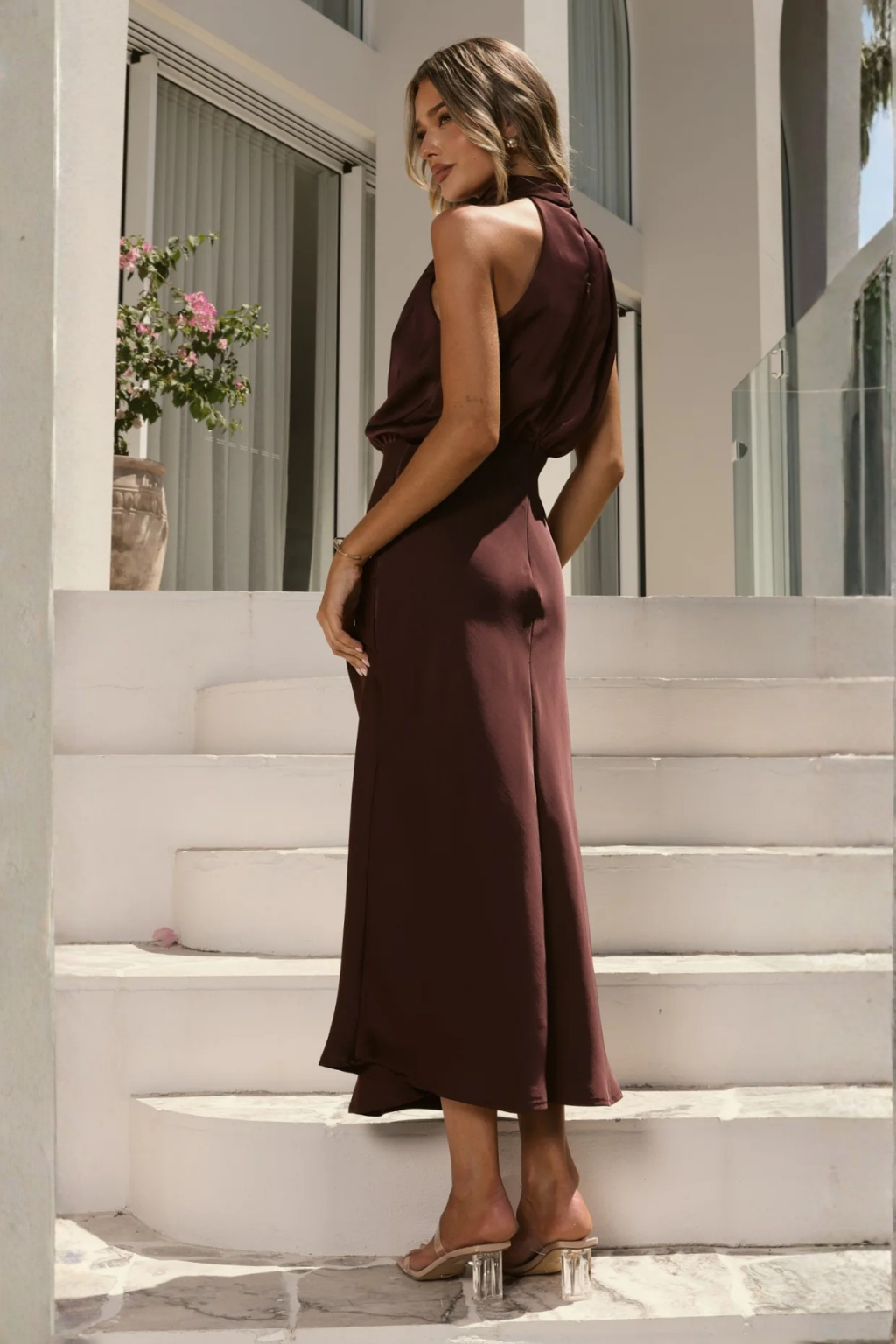 Esther Maxi Dress - Chocolate