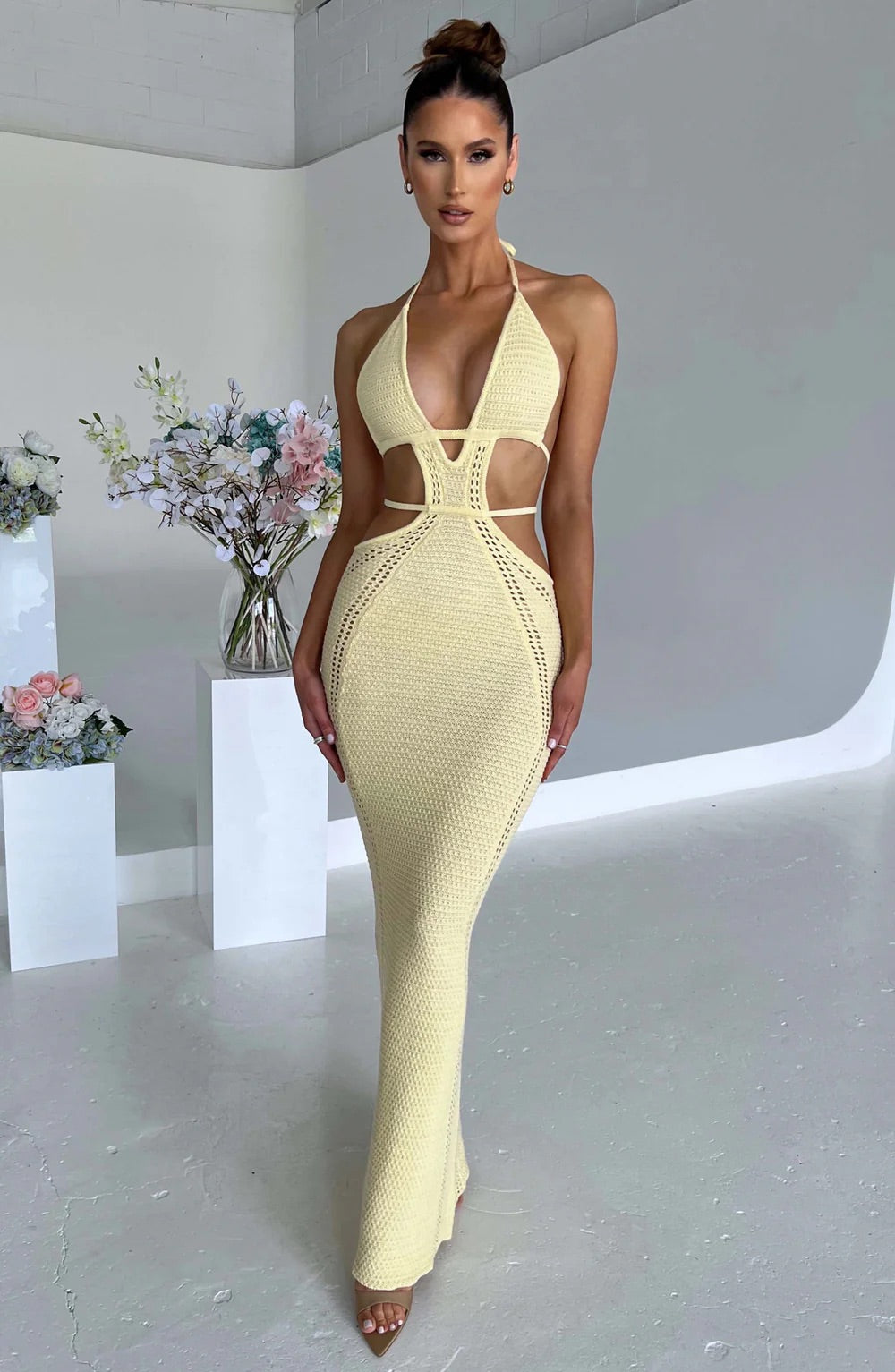 Kimberly Yellow Dress