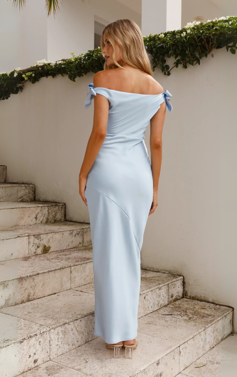 Frida Maxi Dress - Blue