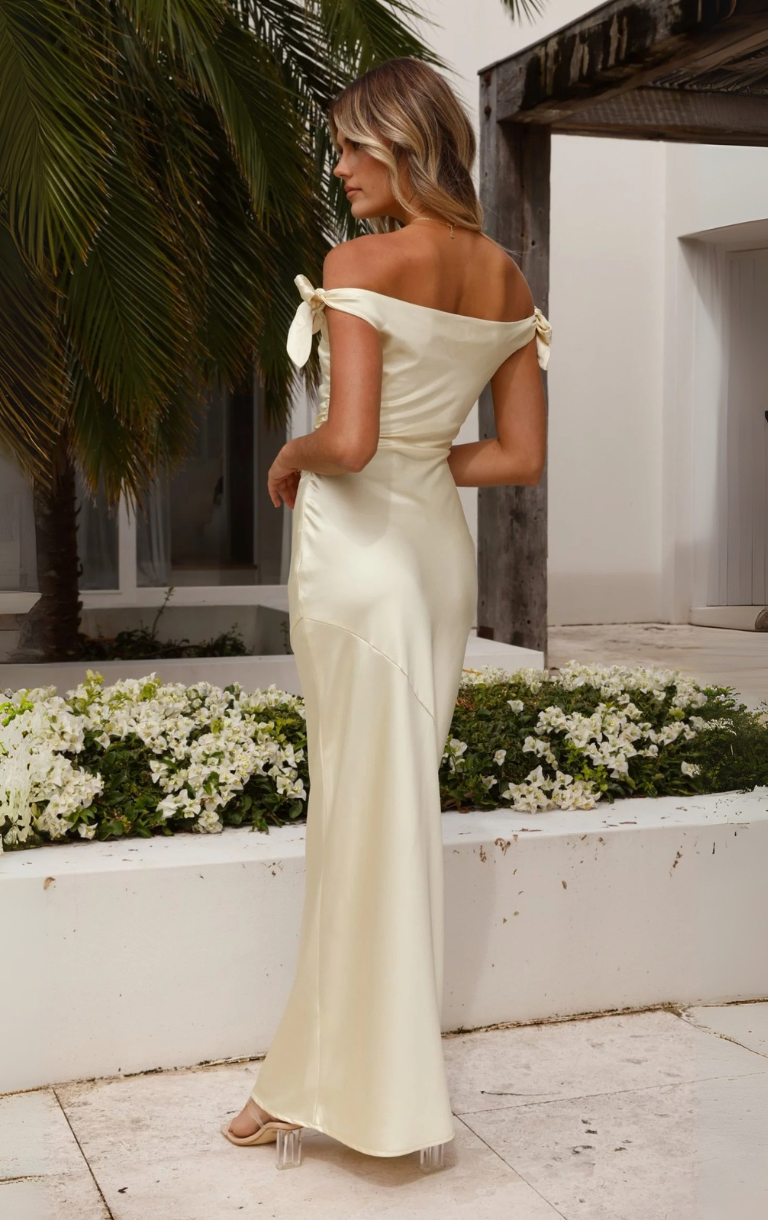 Frida Maxi Dress - Yellow