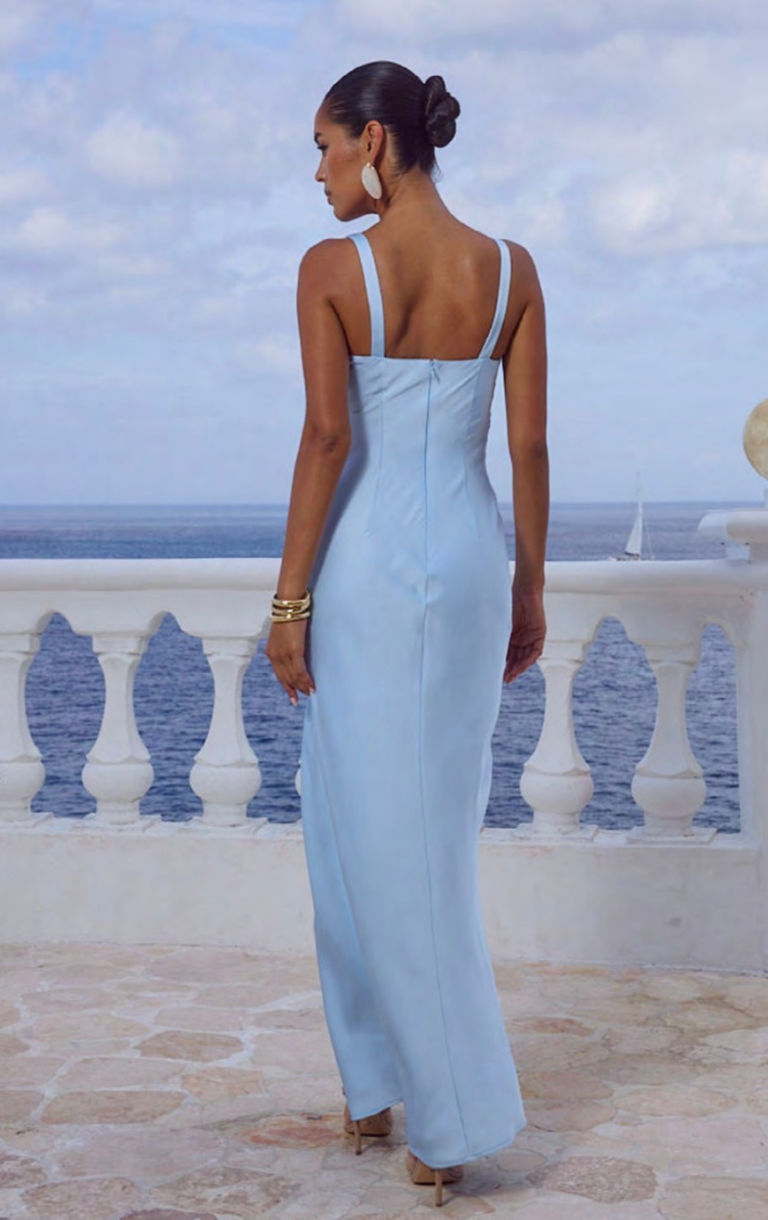 Esme Maxi Dress - Sky Blue