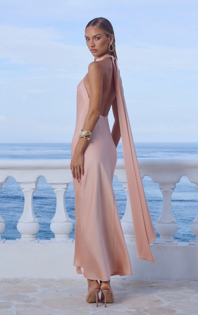 Arabelle Maxi Dress - Peach