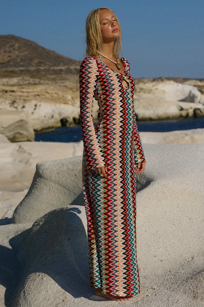 Emerie Maxi Dress - Xyla Wave