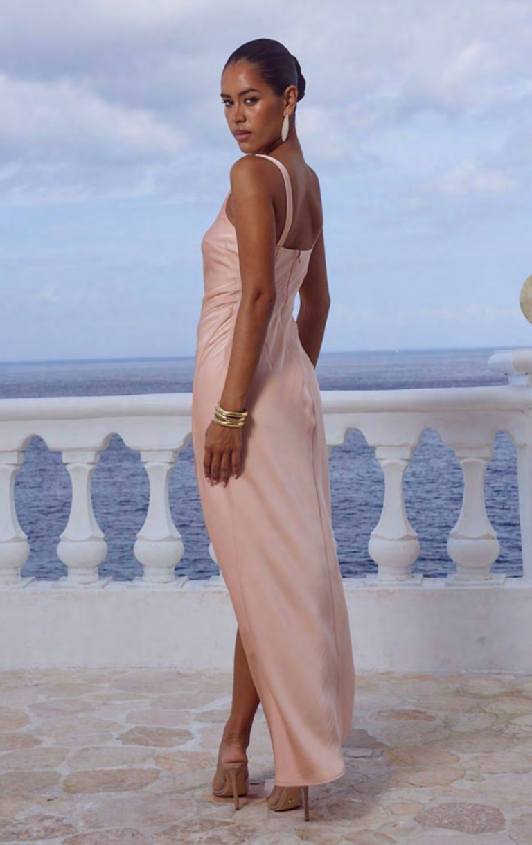 Esme Maxi Dress - Peach