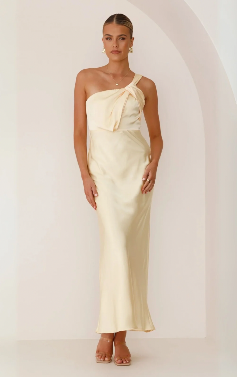 Greta Maxi Dress - Yellow