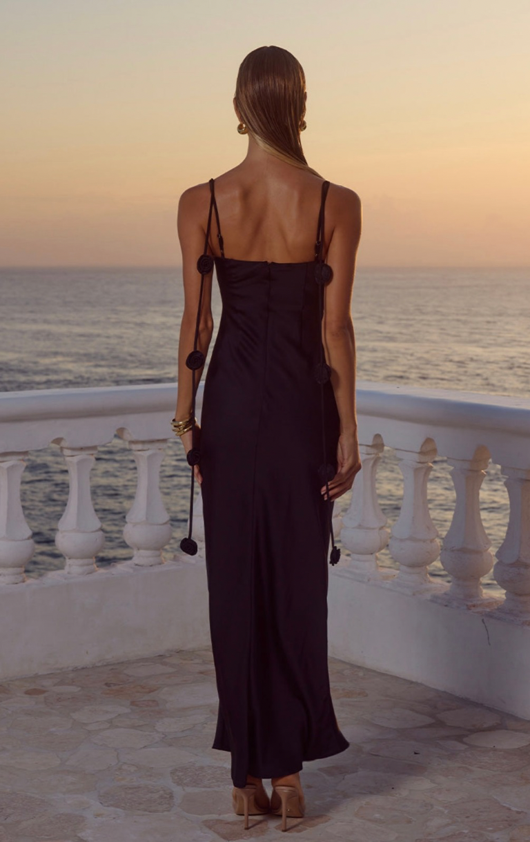 Lavena Maxi Dress - Black