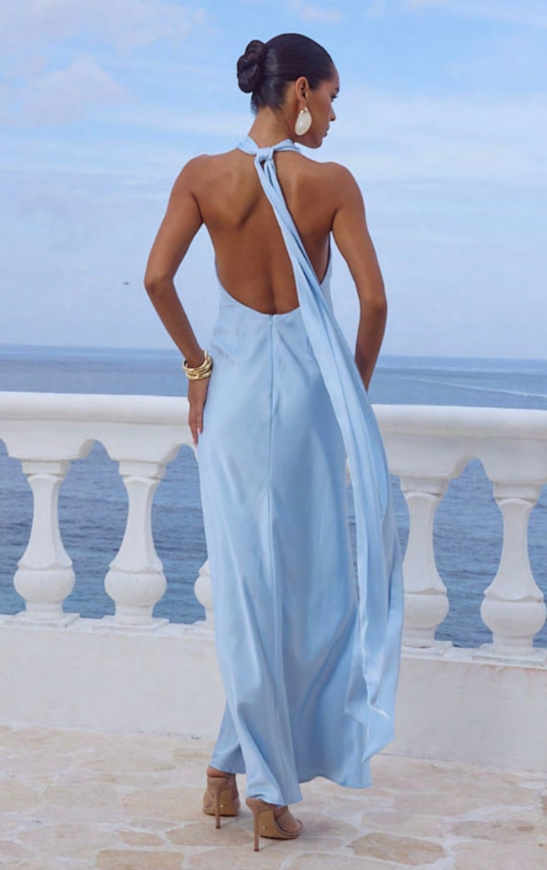 Arabelle Maxi Dress - Sky Blue