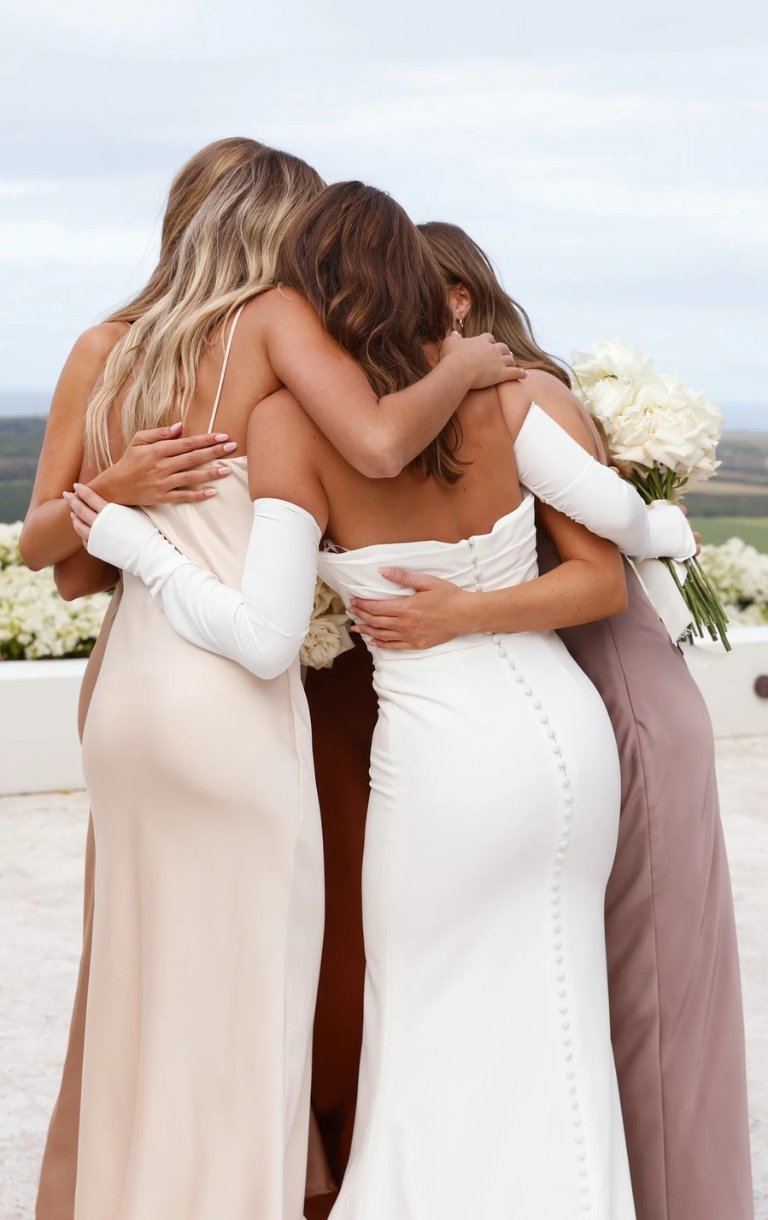 Ziah Maxi Dress - Champagne