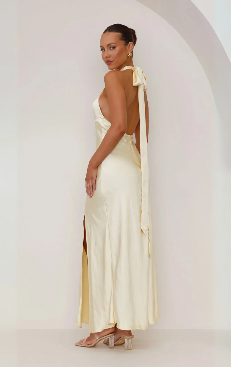 Amalia Maxi Dress - Yellow