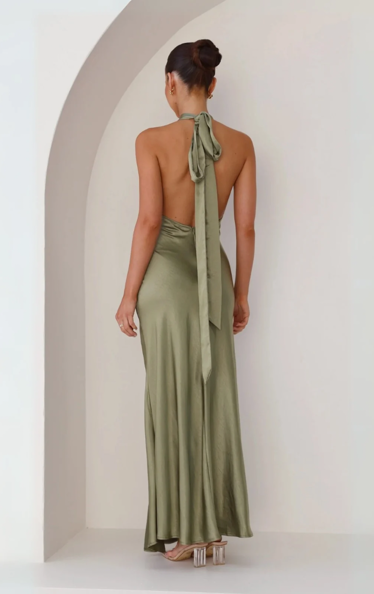 Amalia Maxi Dress - Olive