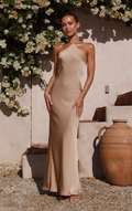 Chiara Maxi Dress - Latte