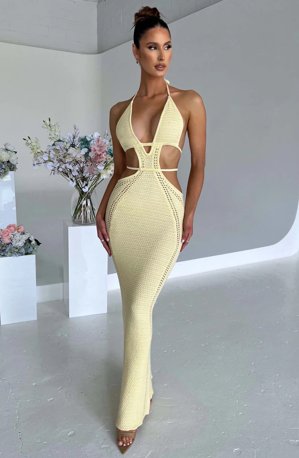 Kimberly Yellow Dress