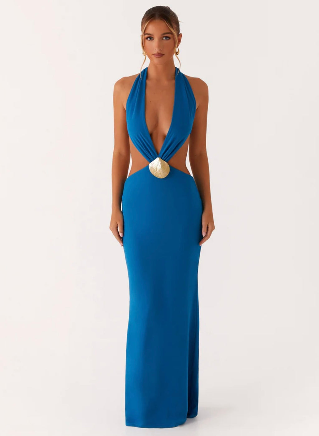 Liv Maxi Dress - Blue Shell