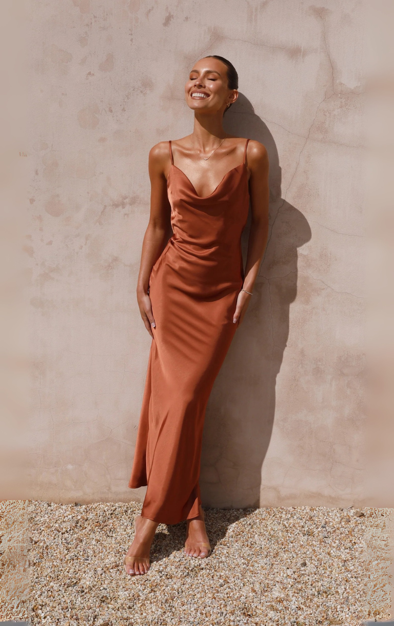 Willow Maxi Dress - Copper