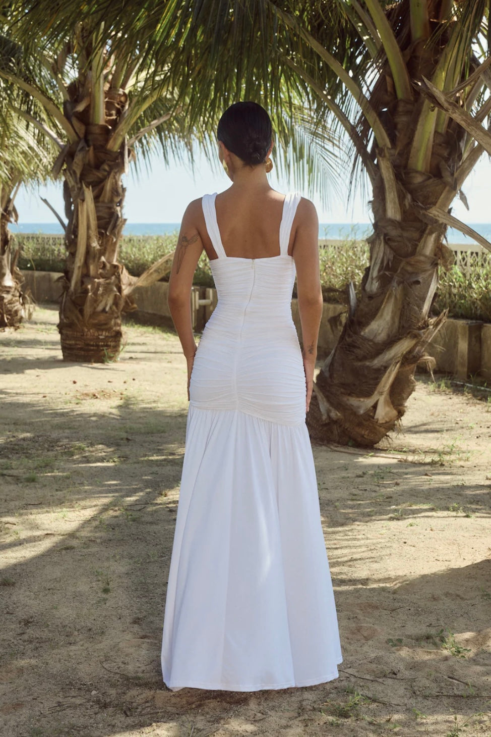 Carly Maxi Dress - White