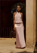 Liliette Halter Maxi Dress - Pink