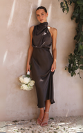 Esther Maxi Dress - Espresso