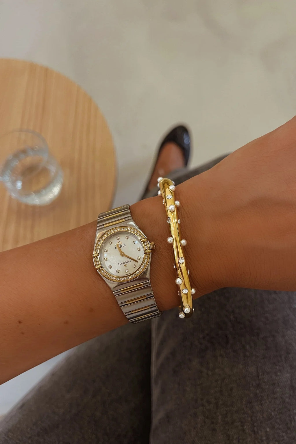 Zanah 18K Gold Cuff