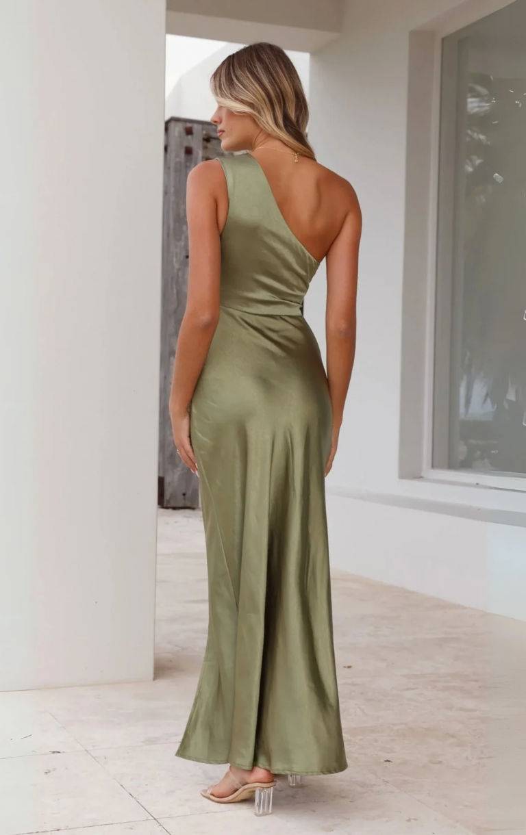 Victoria Maxi Dress - Olive