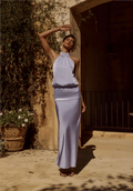 Liliette Halter Maxi Dress - Sky Blue