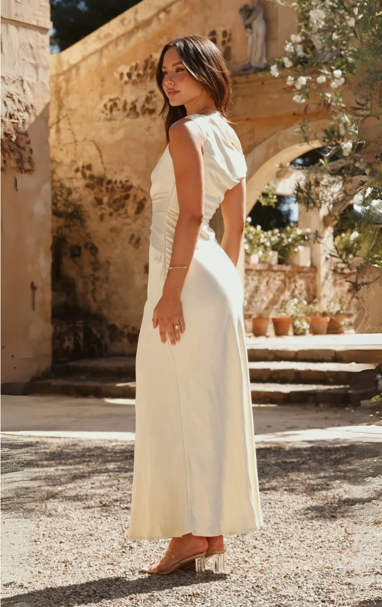 Auria Maxi Dress - Yellow