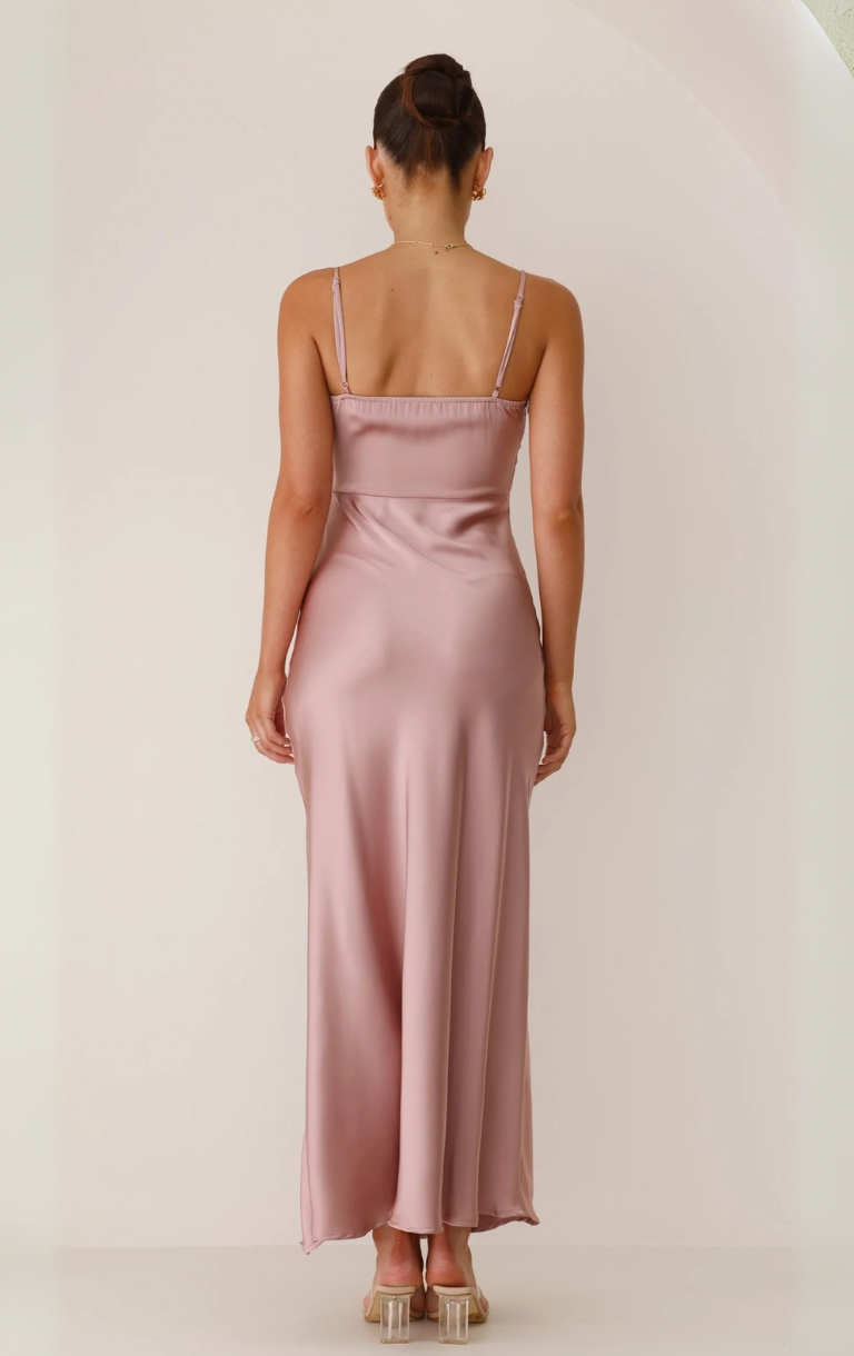 Ilana Maxi Dress - Dusty Pink