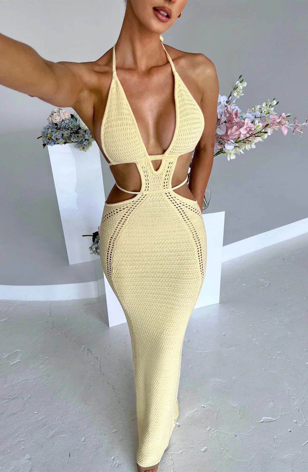 Kimberly Yellow Dress