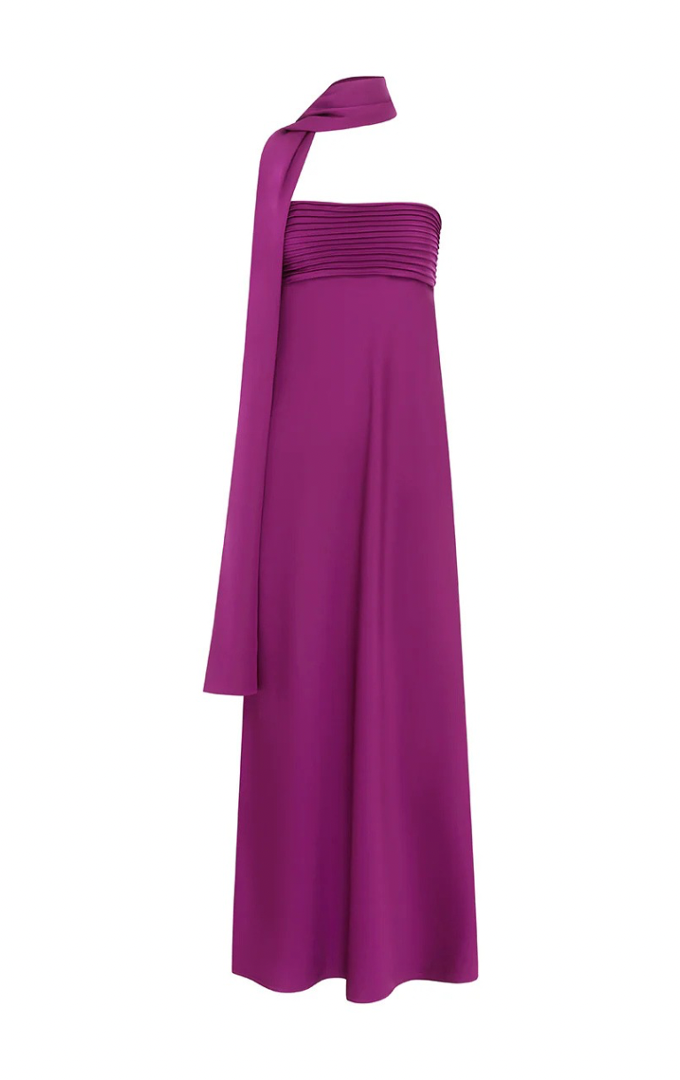 Elsa Maxi Dress - Plum