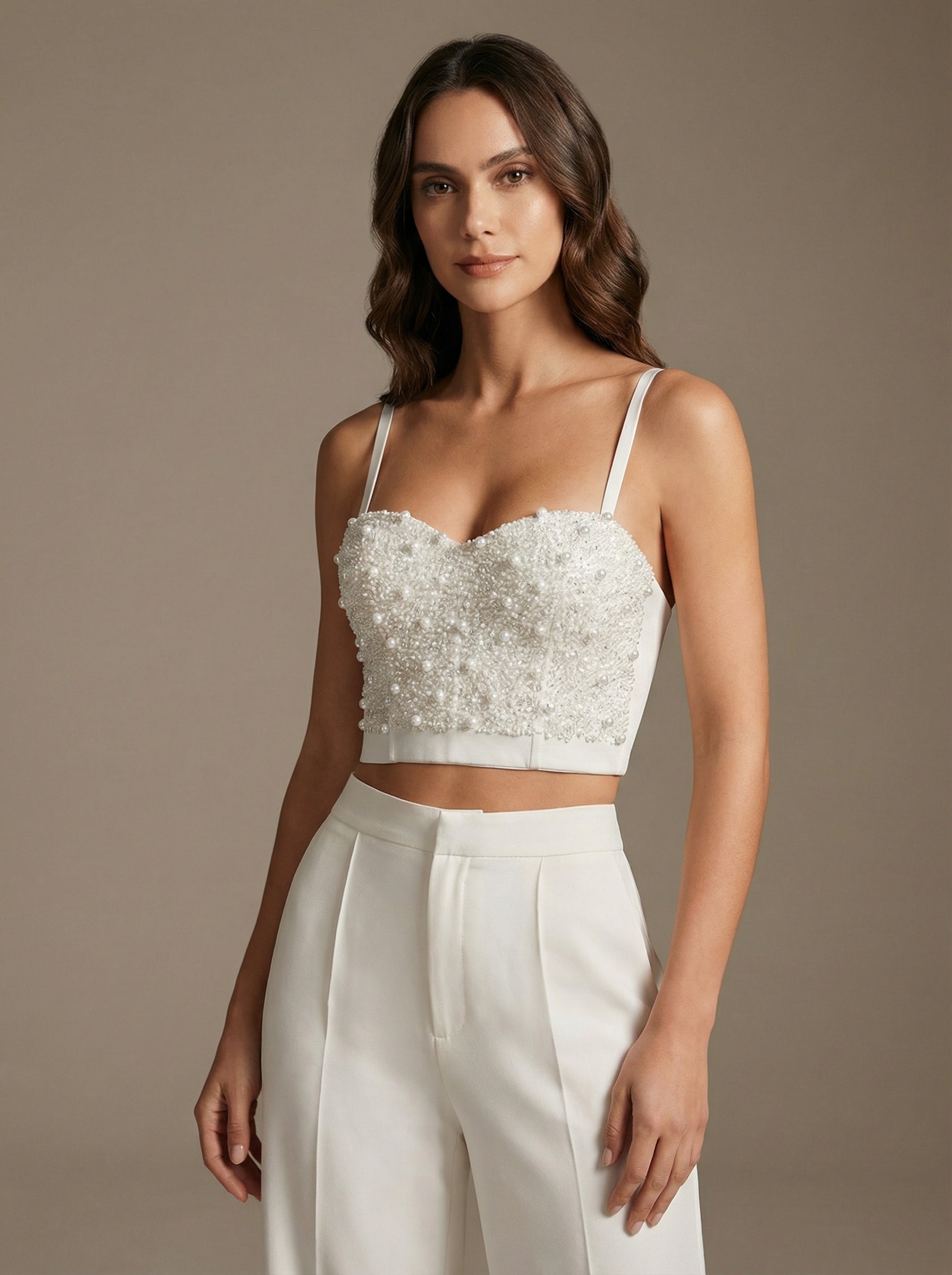 Diamanté Sequin Corset