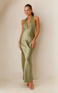 Chloe Maxi Dress - Olive