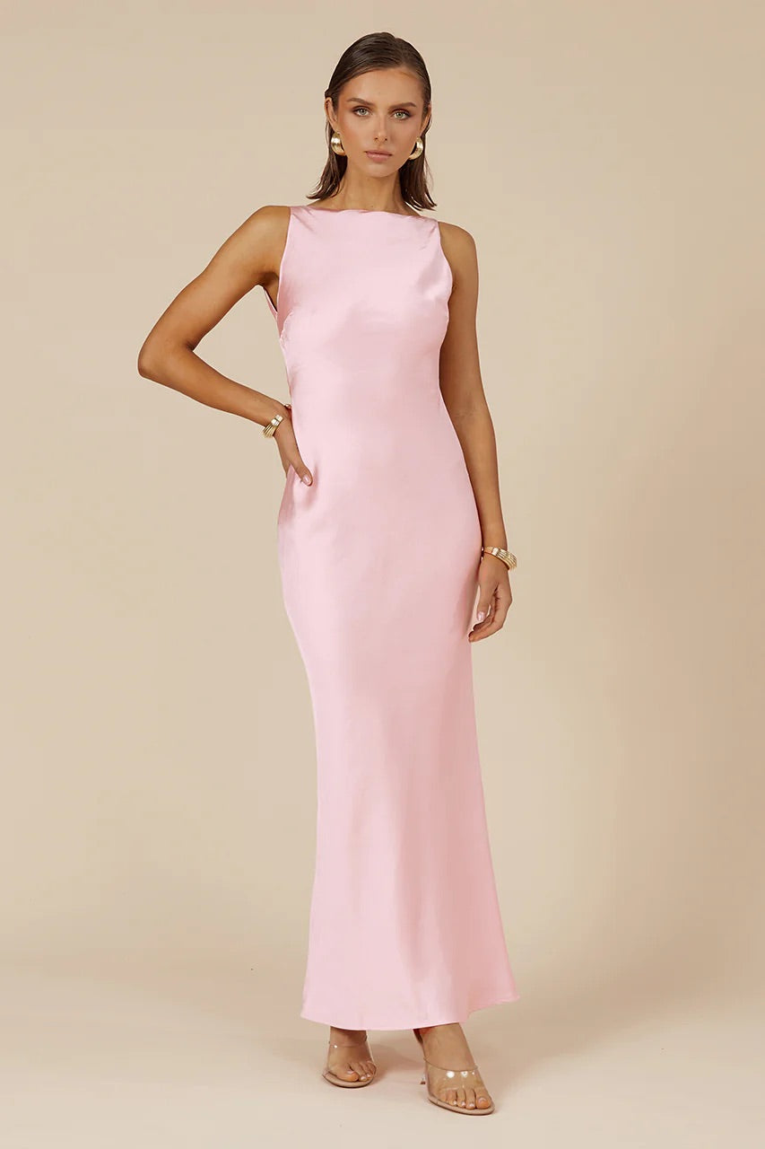 Samsara Maxi Dress - Pink