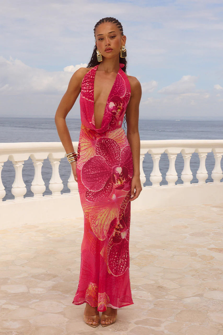 Lexie Maxi Dress - Isabel Pink